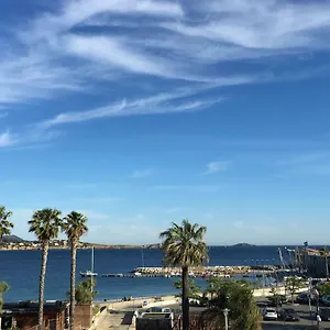 Bandol, Vue Panoramique Sur La Mer, La Plage, Le Port Apartment